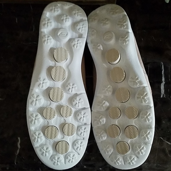 Skechers Tan GoStep Goga Max Lace Up Shoes - Picture 6 of 6